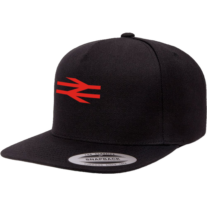 British Rail Classic 5 Panel Snapback Cap | Artistshot