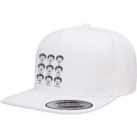 Ron Swanson Emotions Parks And Recreation 5 Panel Snapback Cap | Artistshot