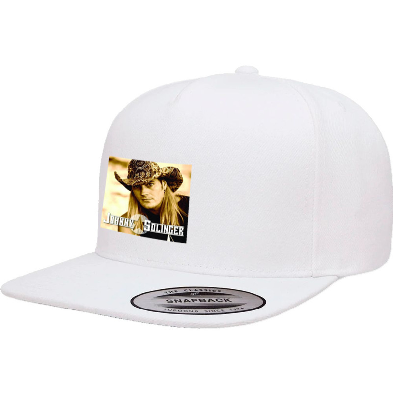 Johnny Solinger Gift Fans 5 panel snapback cap by RebekahShinn | Artistshot