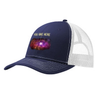 You Are Here Milky Way Galaxy Astronomy Funny Tees Pa Trucker Cap | Artistshot