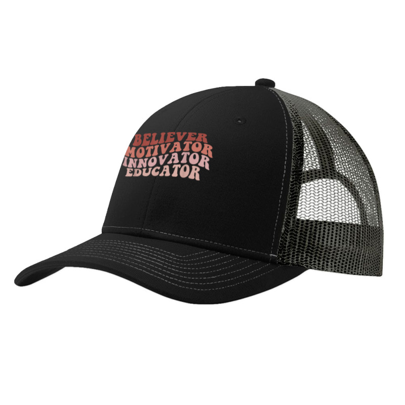 Believer Motivator Innovator Educator Teacher Women Gift Pa Trucker Cap by JonathonBarringer | Artistshot