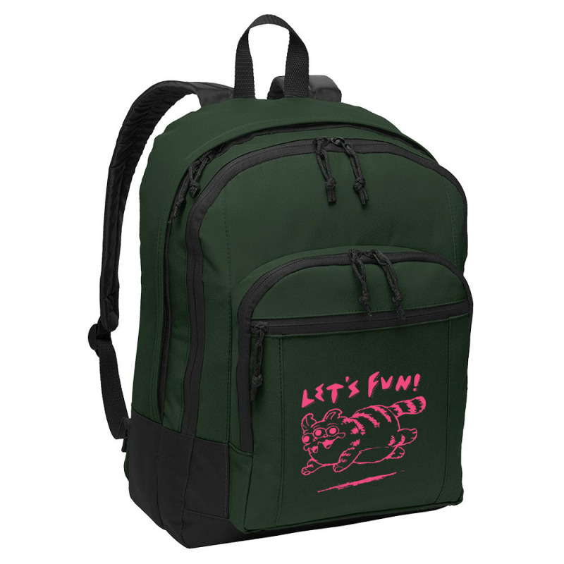 Let's Fun! Pink Basic Backpack | Artistshot