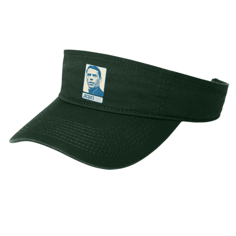 Jacques Brel ? Vintage Look Fan Design-xrkt2 Fashion Visor by Quick Scully | Artistshot