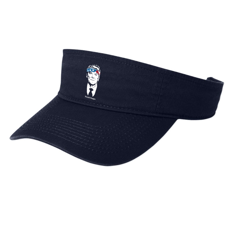 Ronaldd Reagan For President Fashion Visor by cm-arts | Artistshot