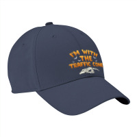 I'm With The Traffic Cone Halloween Couples Costume Womens Nike Dri-fit Cap | Artistshot