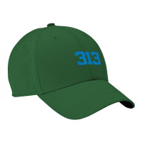 Detroit 313 Area Code   Grit   Sports Fan   Detroiter Fan T Shirt Nike Dri-fit Cap | Artistshot