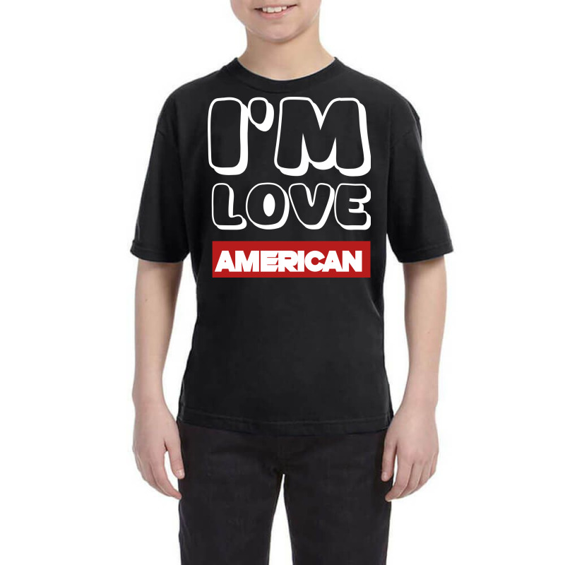 I Love American Youth Tee by Ali | Artistshot