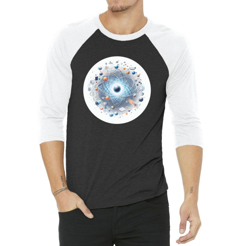 Quantum Physics 3/4 Sleeve Shirt | Artistshot