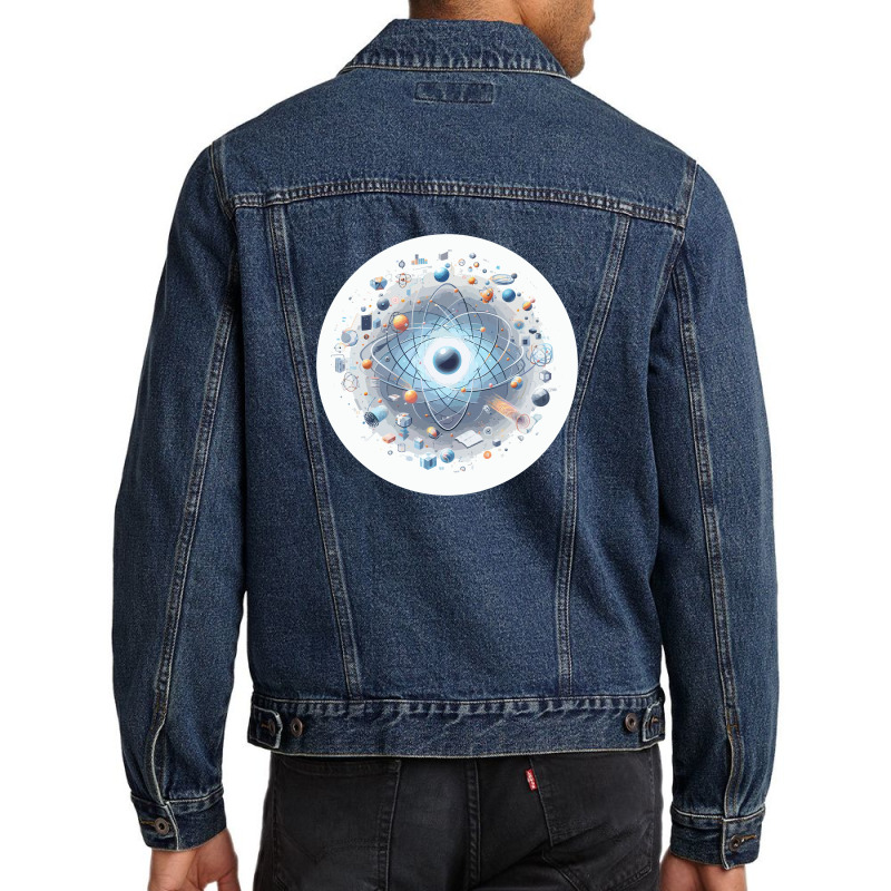 Quantum Physics Men Denim Jacket | Artistshot