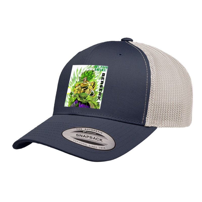 Eat Your Greens ! Retro Trucker Cap by SANDRAWILLIAMS | Artistshot