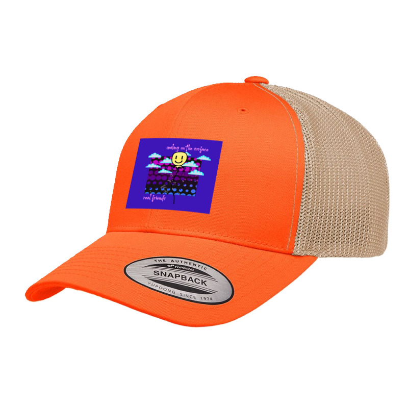 Smiling Balloon Retro Trucker Cap by OSWALDOLIMART | Artistshot