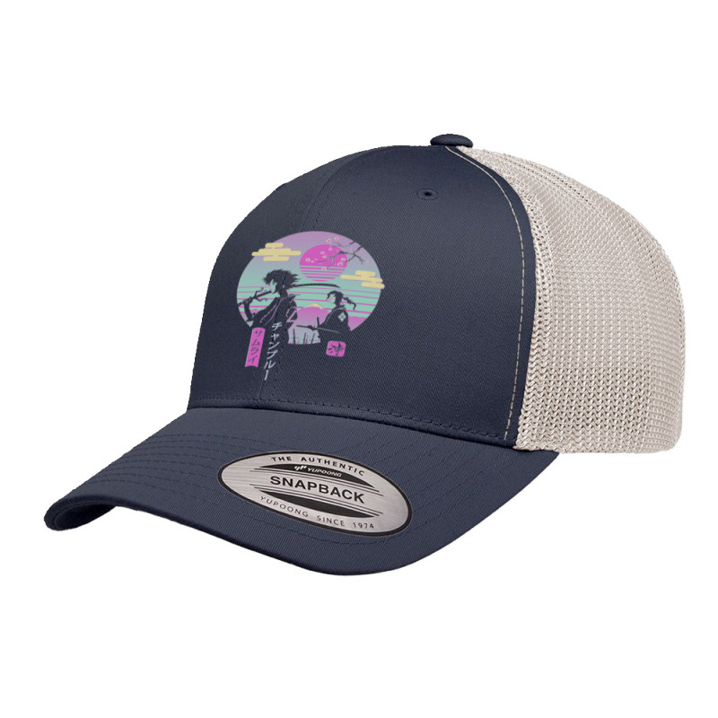 Anime Samurai Chillhop Perfect Gift Anime Retro Trucker Cap by cm-arts | Artistshot