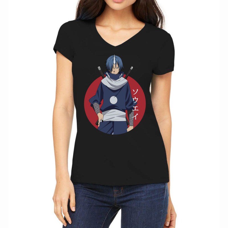 That Time I Got Reincarnated As A Slime  - Souei Women's V-Neck T-Shirt by Hala-Art | Artistshot