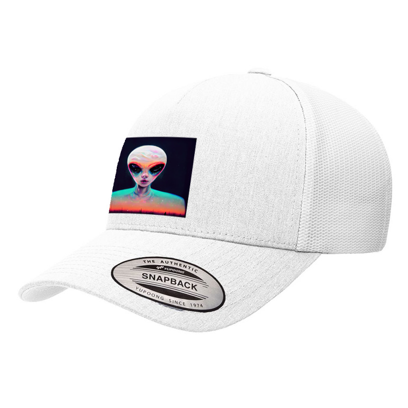 The Galactic Alien Yupoong Trucker Cap by Adcock Salmon | Artistshot