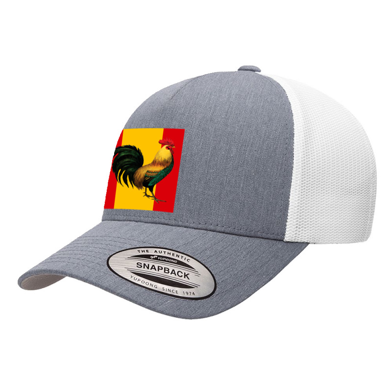 Spain Spanish Flag Cock Fight Game Fowl Yupoong Trucker Cap by GregoryBlaylock | Artistshot