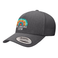 Dual Language Crew Rainbow Bilingual Teacher Dual Language Yupoong Trucker Cap | Artistshot