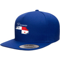 Panama Flag Tshirt, Panamanian Tshirt, Panama Flag For Women T Shirt 5 Panel Snapback Cap | Artistshot