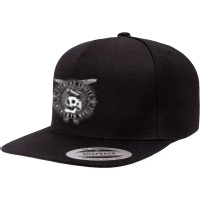 Tempus Fugit Memento Mori Latin Phrase Long Sleeve T Shirt 5 Panel Snapback Cap | Artistshot