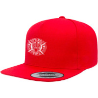 Transformers Optimus Prime Rock Badge V-neck 5 Panel Snapback Cap | Artistshot