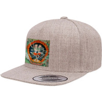 Citipati, Citipati Vintage, Citipati Art, Citipati Painting, The Citip 5 Panel Snapback Cap | Artistshot