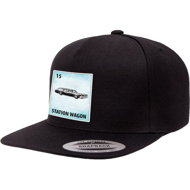 Station Wagon Mexican Cards T Shirt 5 panel snapback cap by Michael Ellis | Artistshot