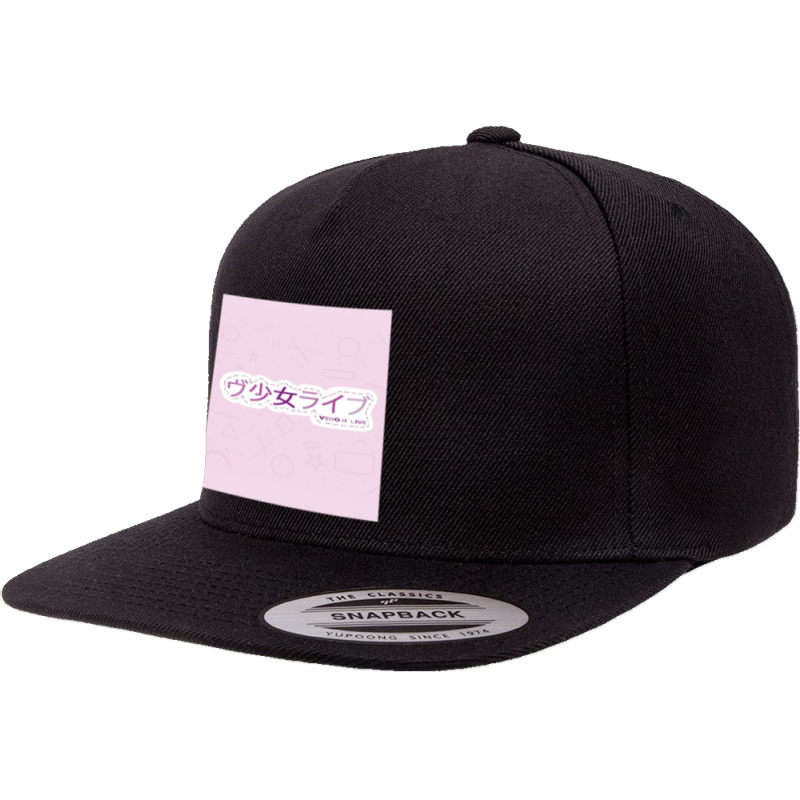 Vshoji Live 5 panel snapback cap by UJAYWEHYE | Artistshot