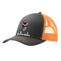 Hispanic Heritage Month Colorful Countries Flags Latinx Hand T Shirt Pa Trucker Cap | Artistshot