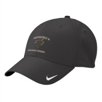 Definitely A Anaconda Person Design Nike Dri-fit Cap | Artistshot