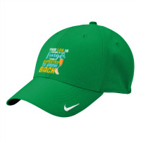 This Leg Is Talking A Lot Longer   Leg Prosthetic Nike Dri-fit Cap | Artistshot