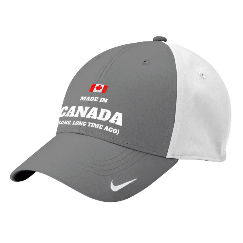 Flag Madein Canada Long Time Ago Nike Dri-FIT Cap by Outpost | Artistshot