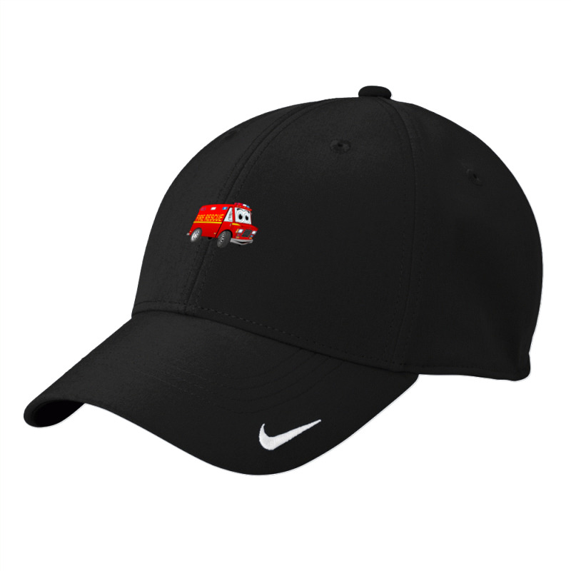 Fire Rescue Mini Van Cartoon Nike Dri-FIT Cap by PaulDupuy | Artistshot