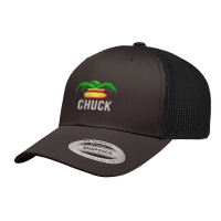 Chuck The Plant  Black Retro Trucker Cap | Artistshot