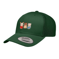 Sylvanian Families Bunny Squirrel And Cat Retro Trucker Cap | Artistshot