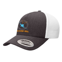 This Is How I Roll Airplane Pilot Shirt Aviation Yupoong Trucker Cap | Artistshot