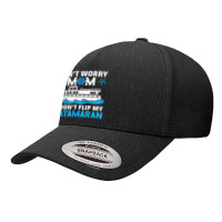 Don't Worry Mom I Won't Flip My Catamaran Sailing T Shirt Yupoong Trucker Cap | Artistshot