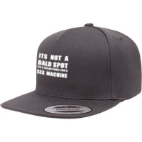 Its Not A Bald Spot Its A Solar Panel For A Sex Machine White Gift 5 Panel Snapback Cap | Artistshot