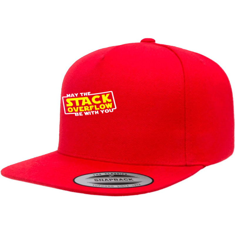 May The Stack Overflow Be With You 5 panel snapback cap by home12 | Artistshot