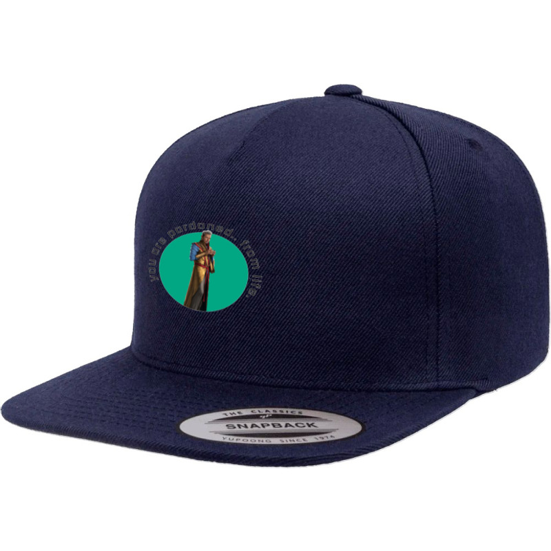 The Grandmaster Classic 5 Panel Snapback Cap | Artistshot