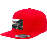 Berjalan Di Rel 5 Panel Snapback Cap | Artistshot