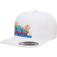 Future Marine Biologist Marine Biology 5 Panel Snapback Cap | Artistshot