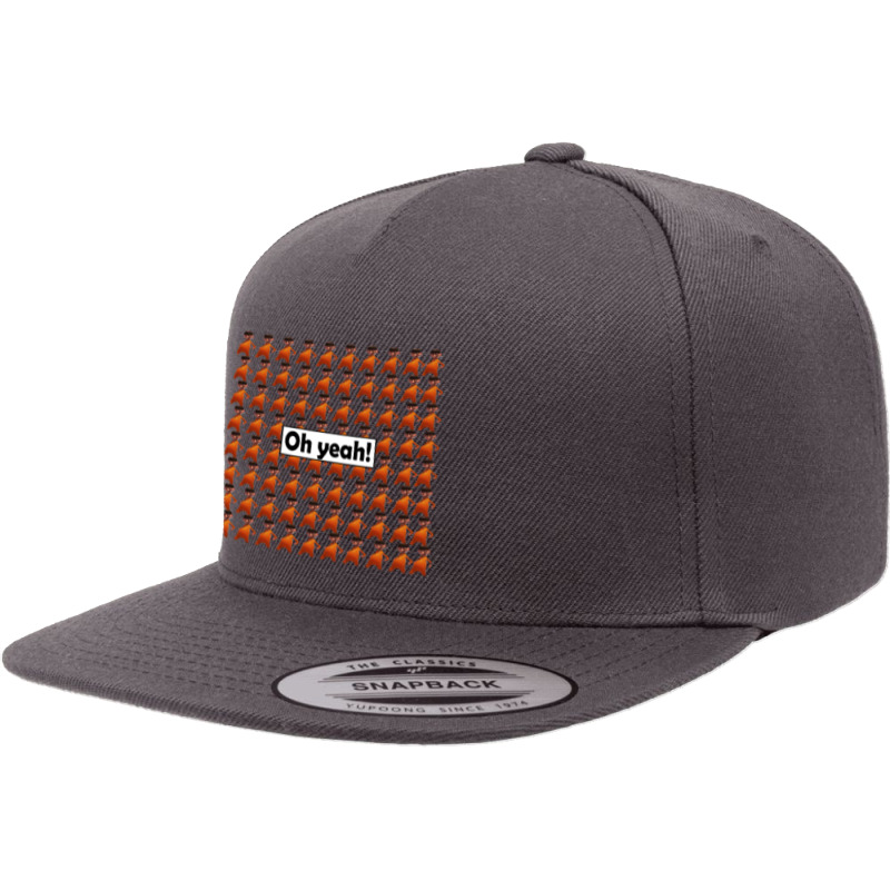 Vector Oh Yeah Despicable Me Pattern 5 panel snapback cap by THOMASDOUTRE | Artistshot