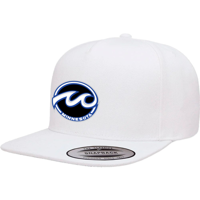 The Minnesota Whitecaps 5 Panel Snapback Cap | Artistshot