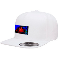 Hindu Goddess Maa Durga  Mahadevi (vision Art) 5 Panel Snapback Cap | Artistshot