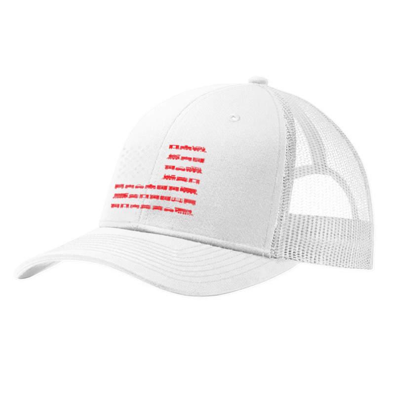 American Flag Railroad Train Pa Trucker Cap by cm-arts | Artistshot