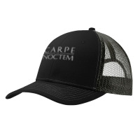 Latin Quote Carpe Noctem Seize The Night Pa Trucker Cap | Artistshot