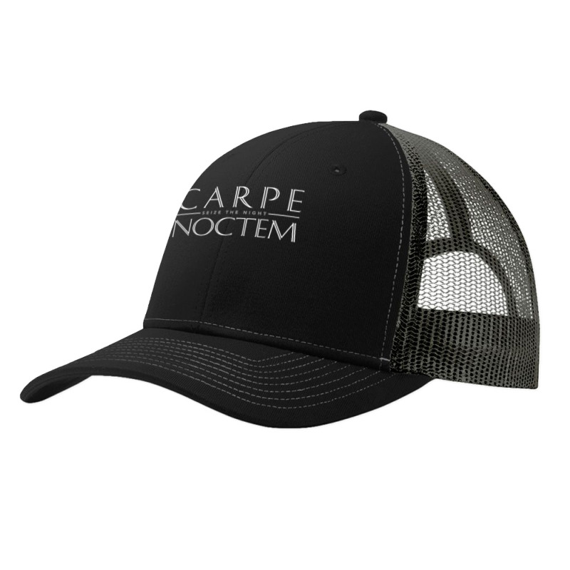 Latin Quote Carpe Noctem Seize The Night Pa Trucker Cap by home12 | Artistshot