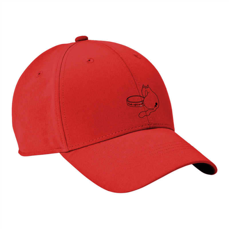 Annoyed Cat Nike Dri-FIT Cap by atereabag | Artistshot