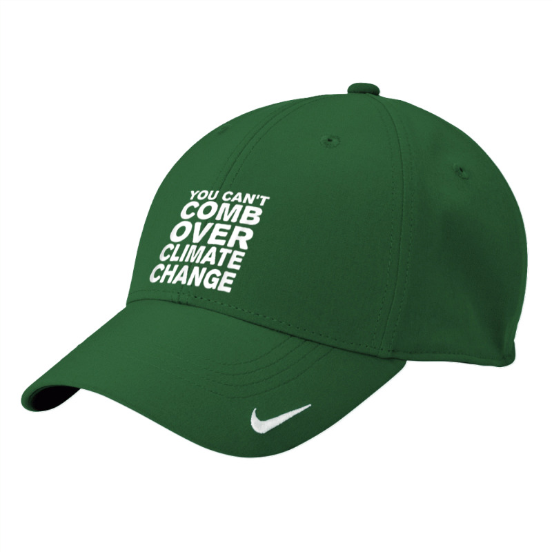 You Can't Comb Over Climate Change Tee Nike Dri-FIT Cap by cm-arts | Artistshot