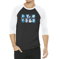 Fox Cute 3/4 Sleeve Shirt | Artistshot