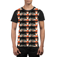 Orange Fox Graphic T-shirt | Artistshot